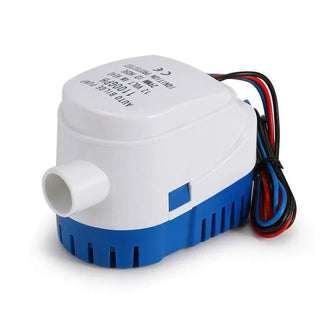 12V Bilge Pump 1100GPH Automatic Boat Marine Water Pump Submersible Yacht Boat Motor Seaplane Houseboat Pump - Nautica auto Marin heaven