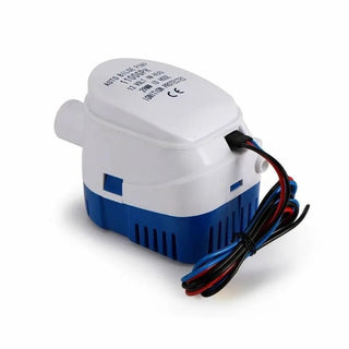 12V Bilge Pump 1100GPH Automatic Boat Marine Water Pump Submersible Yacht Boat Motor Seaplane Houseboat Pump - Nautica auto Marin heaven