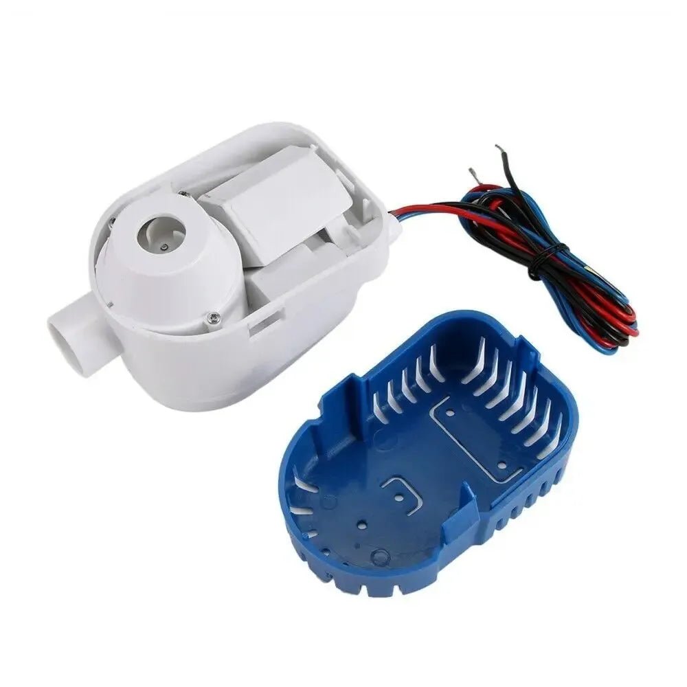12V Bilge Pump 1100GPH Automatic Boat Marine Water Pump Submersible Yacht Boat Motor Seaplane Houseboat Pump - Nautica auto Marin heaven