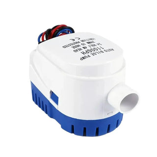 12V Bilge Pump 1100GPH Automatic Boat Marine Water Pump Submersible Yacht Boat Motor Seaplane Houseboat Pump - Nautica auto Marin heaven
