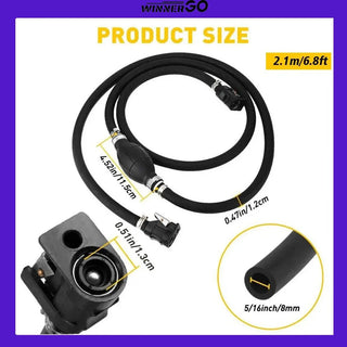 6/8mm Boat Marine Motor Engine Outboard Fuel Desiel Line Hose Oil Pipes For Yamaha Boat Fuel Line Assembly Gas Hose Marine Line - Nautica auto Marin heaven