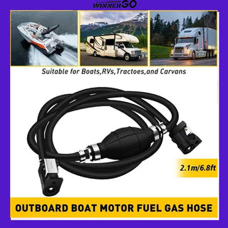 6/8mm Boat Marine Motor Engine Outboard Fuel Desiel Line Hose Oil Pipes For Yamaha Boat Fuel Line Assembly Gas Hose Marine Line - Nautica auto Marin heaven