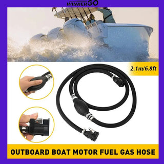 6/8mm Boat Marine Motor Engine Outboard Fuel Desiel Line Hose Oil Pipes For Yamaha Boat Fuel Line Assembly Gas Hose Marine Line - Nautica auto Marin heaven