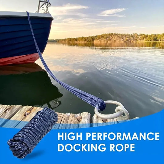 4.6 m docknings linor - Dubbelflätad nylon för säker förtöjning - Nautica auto Marin heaven
