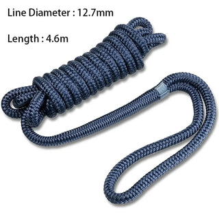 4.6 m docknings linor - Dubbelflätad nylon för säker förtöjning - Nautica auto Marin heaven