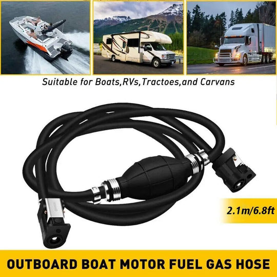 For Yamaha Boat Fuel Line Assembly Gas Hose Marine Line 8mm Boat - Nautica auto Marin heaven