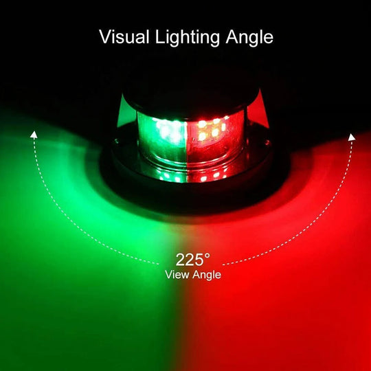 Bow LED Navigation Sailing Light LED Navigation Sailing Light Marine - Nautica auto Marin heaven