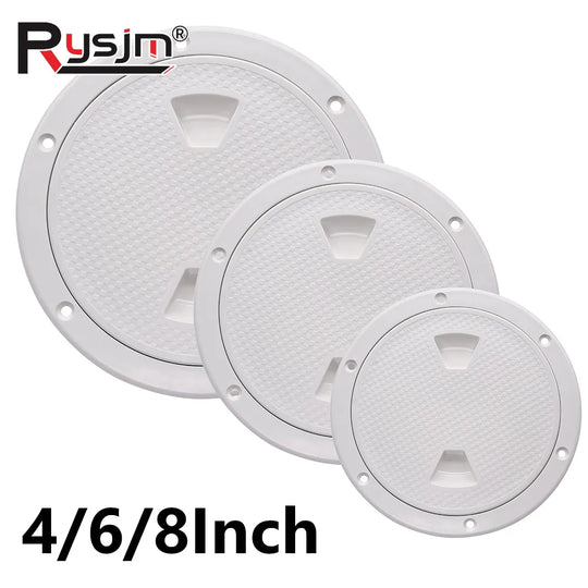 ABS Plastic Round Non-Slip Inspection Hatches with Detachable Cover - Nautica auto Marin heaven