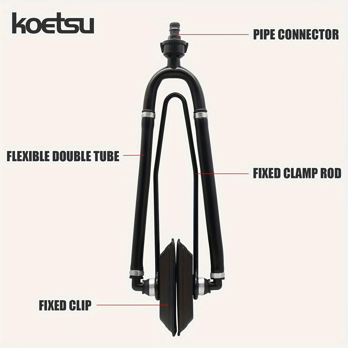 KOETSU Marine Universal Rectangular Outboard Motor Water Flusher Boat Ear Muff Engine Flusher for Marine Boat - Nautica auto Marin heaven