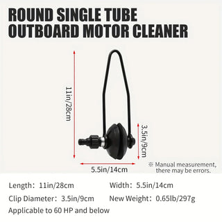 KOETSU Marine Universal Rectangular Outboard Motor Water Flusher Boat Ear Muff Engine Flusher for Marine Boat - Nautica auto Marin heaven