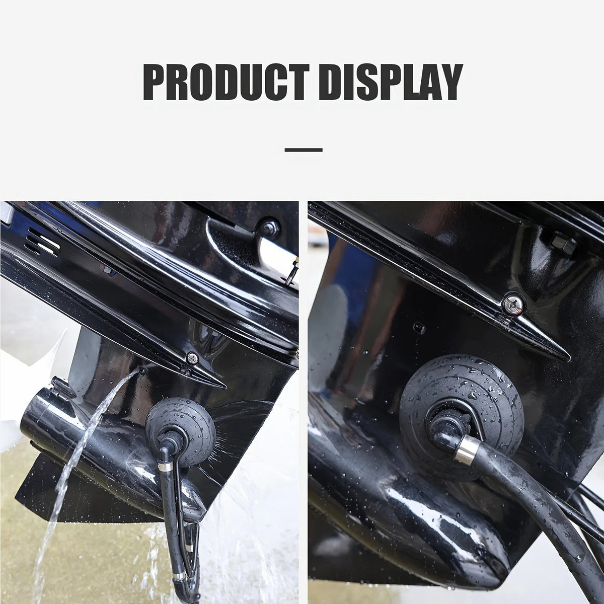 KOETSU Marine Universal Rectangular Outboard Motor Water Flusher Boat Ear Muff Engine Flusher for Marine Boat - Nautica auto Marin heaven