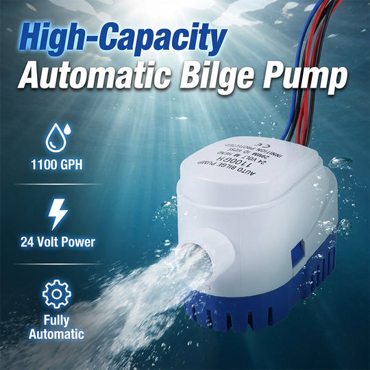 Automatic Submersible Bilge Pump - Nautica auto Marin heaven